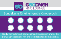 Bonuskarte Sexkino Goodmen Saarbrücken